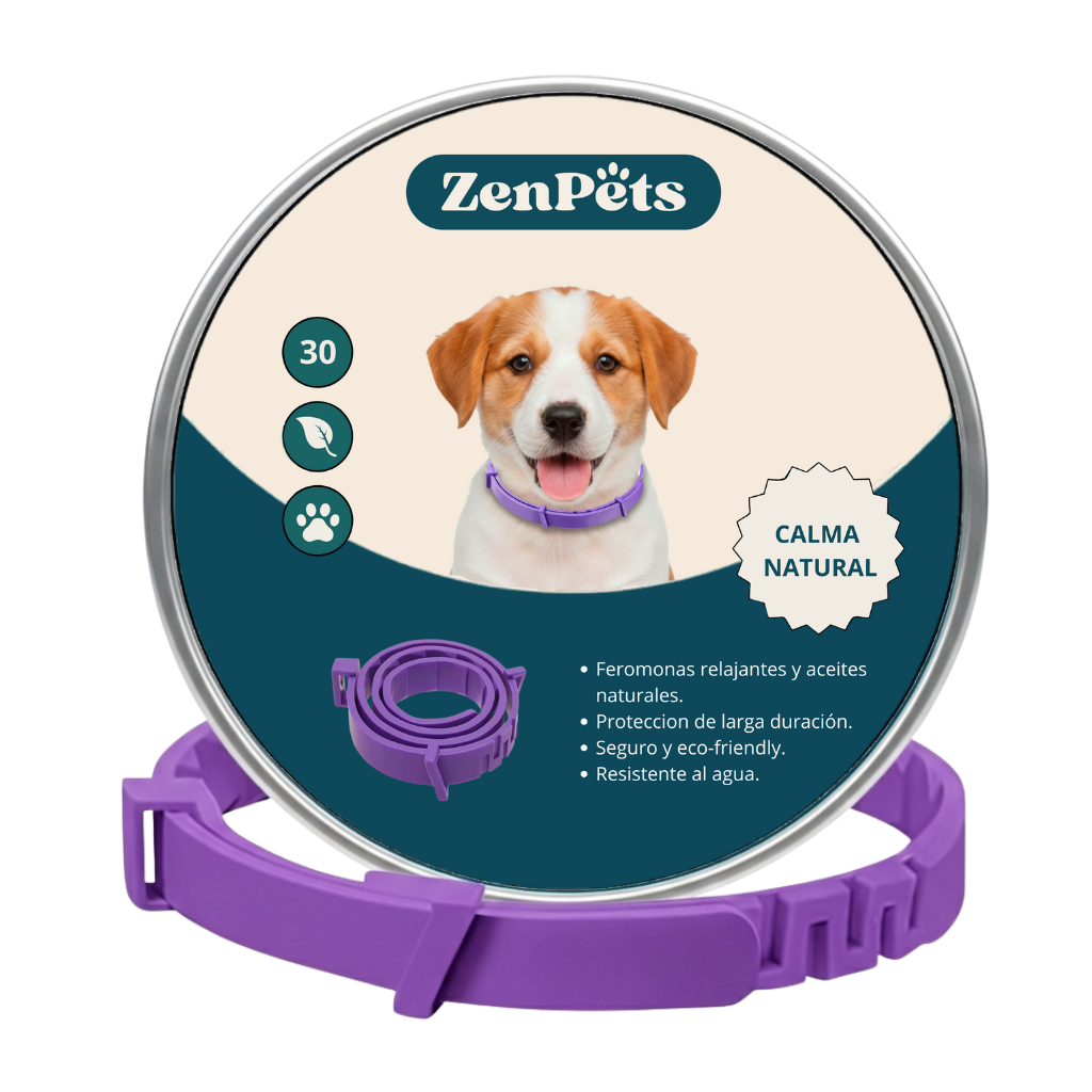 Collar Calmante Natural ZenPets® - 30 Dias