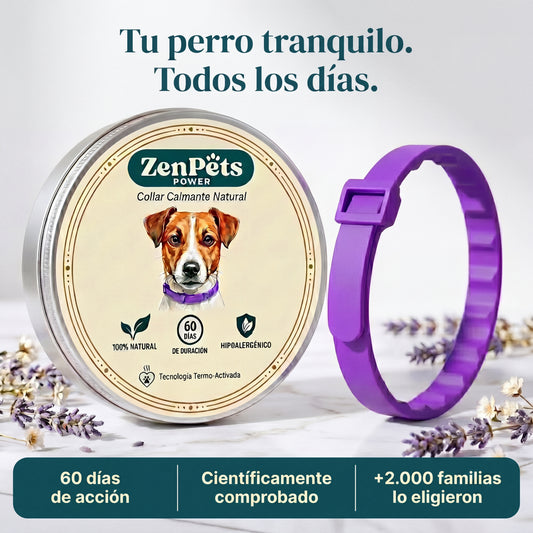 Collar Calmante Natural ZenPets® Power