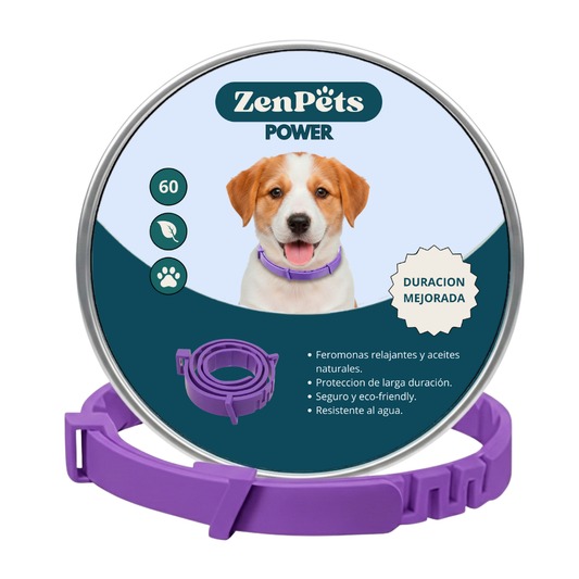 Collar Calmante Natural ZenPets® Power - 60 Dias