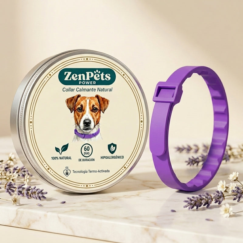 Collar Calmante Natural ZenPets® Power